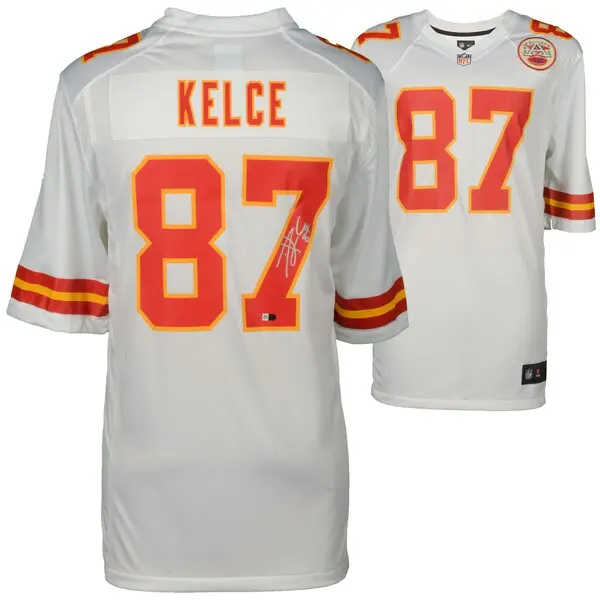 Nike Chiefs #87 Travis Kelce White Men's Stitched NFL 100th Season Vapor Limited  Jersey on sale,for Cheap,wholesale from China